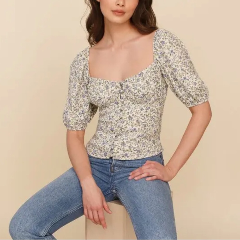 Reformation Buca Top size 2